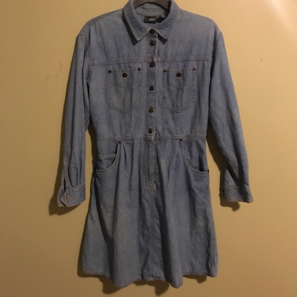Denim dress